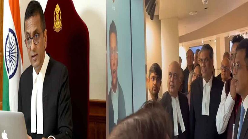 AI Lawyer's Fascinating Interaction with Chief Justice Chandrachud at the Inauguration of the National Judicial Museum