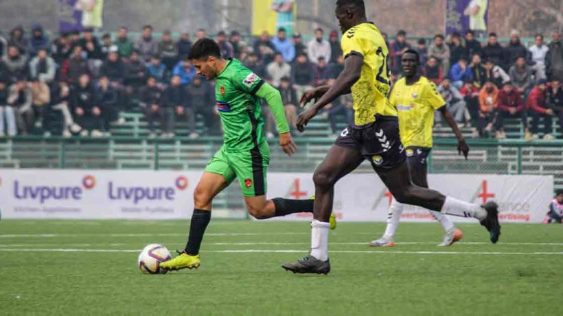 Gokulam Kerala FC Holds Real Kashmir FC to 1-1 Draw