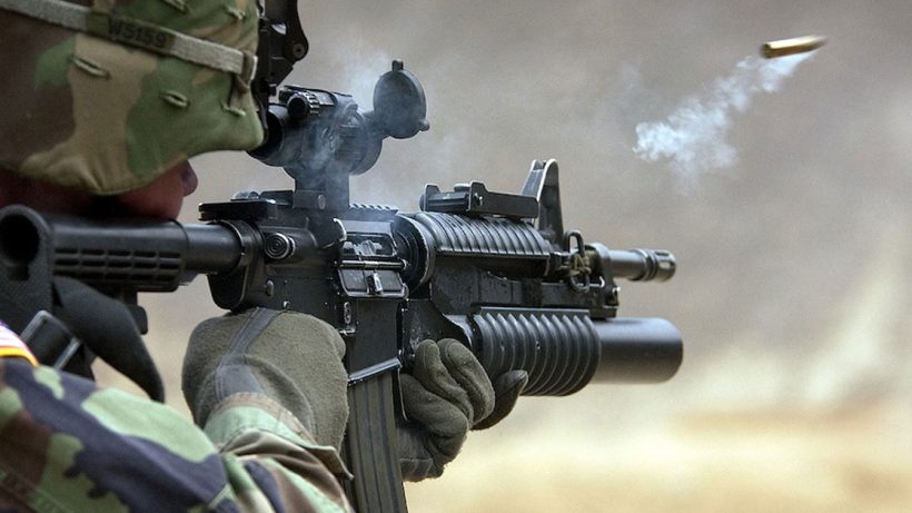 American M4 rifle