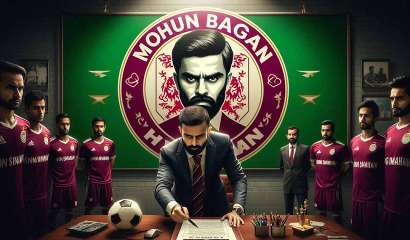 Mohun Bagan SG Confirms AFC Acknowledges Club's Decision Not to Travel to Iran; Withdrawal Remains Firm, green and maroon colors
