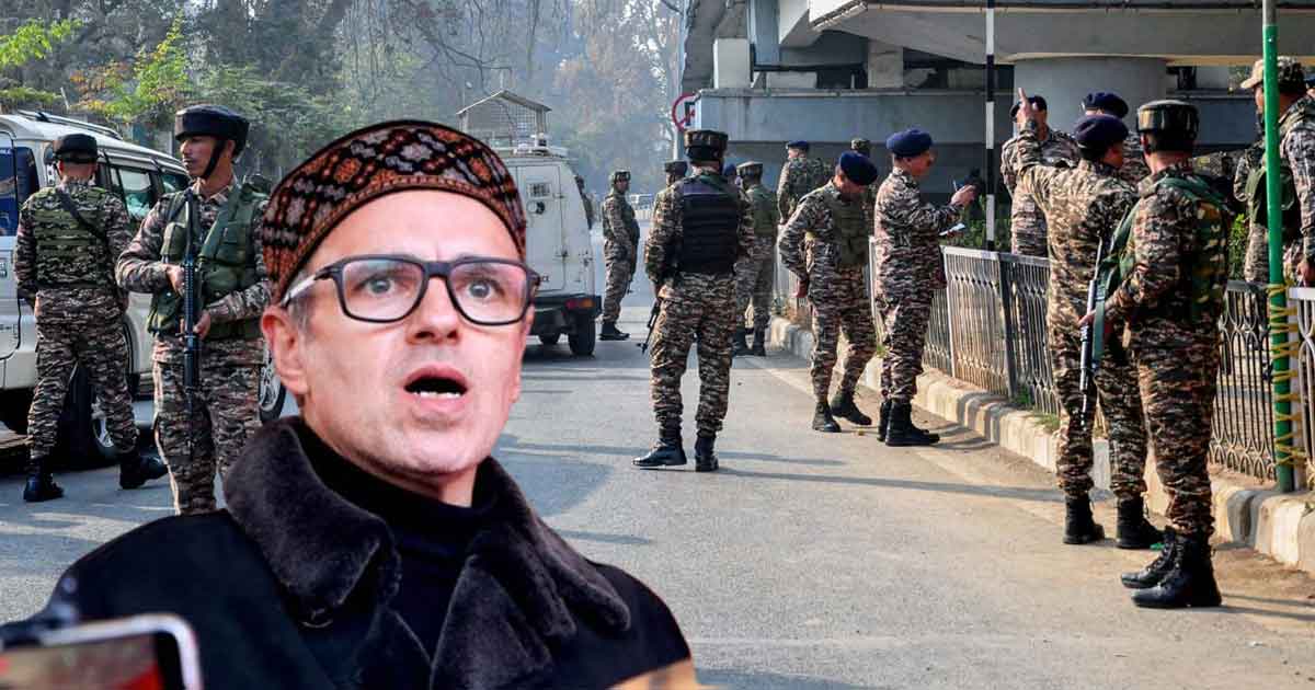 Omar Abdullah Appeals to Security Forces After Srinagar Market Blast