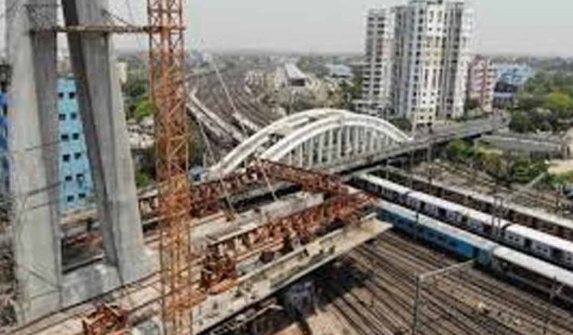 Howrah Station modern bridge