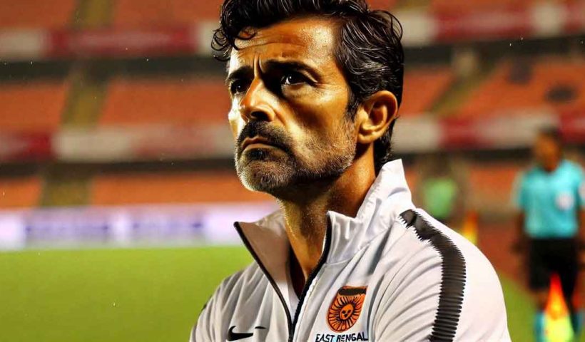 East Bengal FC coach Oscar Bruzon criticizes referee decisions