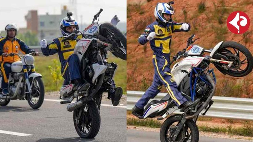 Indian Army's motorcycle display team ‘Tornadoes’ set Guinness World Records