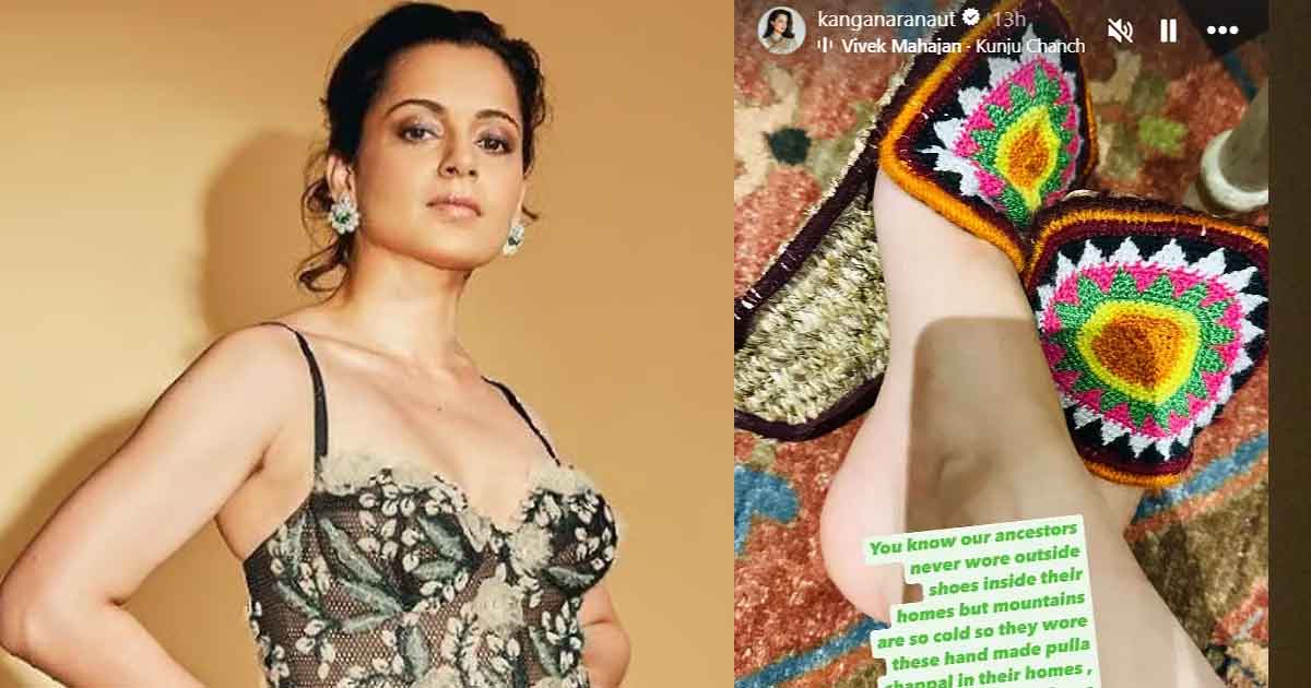Kangana Introduces Fans to the Ancient Art of the Mountains 