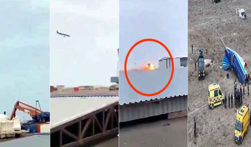 tragic plane crash near Aktau Airport