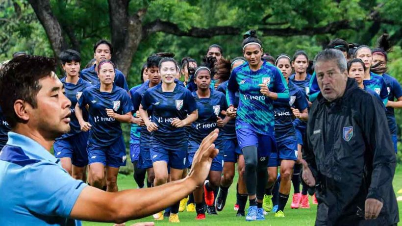 Crispin Chettri head coach of Indian Womens Football Team for Pink Ladies Cup