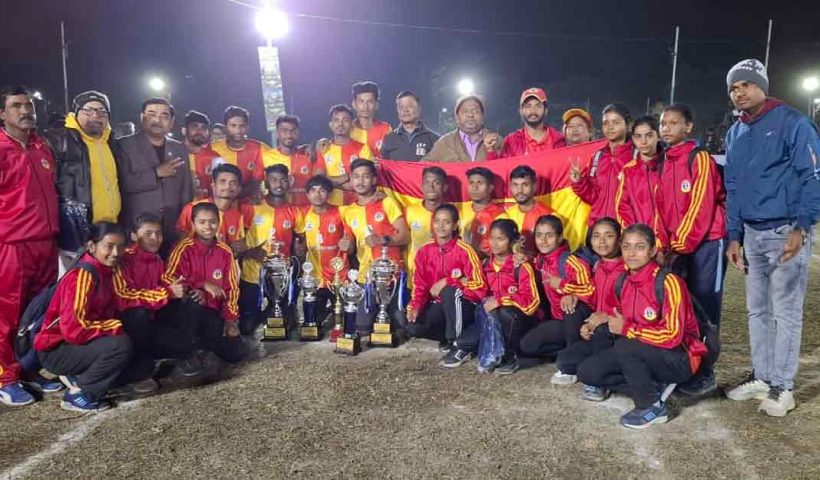 East Bengal Club Wins Championship in Both Men's and Women's Kho Kho Teams at 66th Senior State Championship