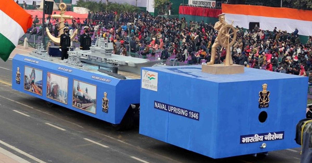 Indian Navy tableau