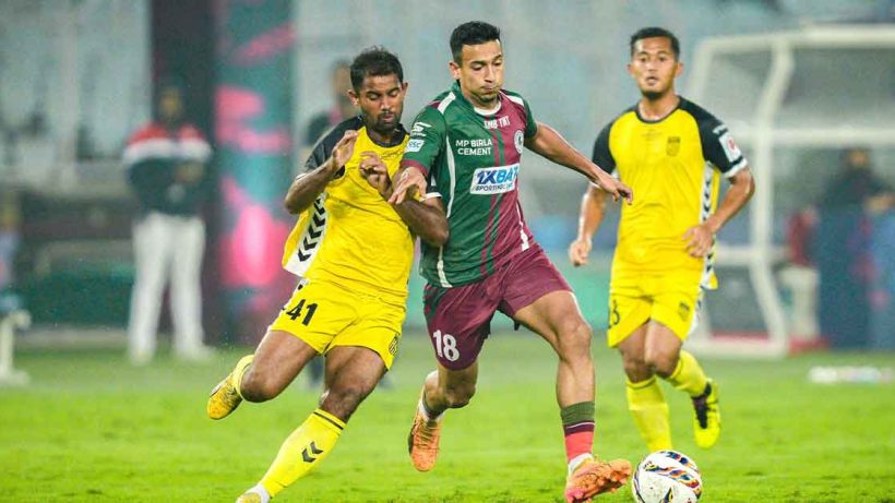 Mohun Bagan Leads Hyderabad
