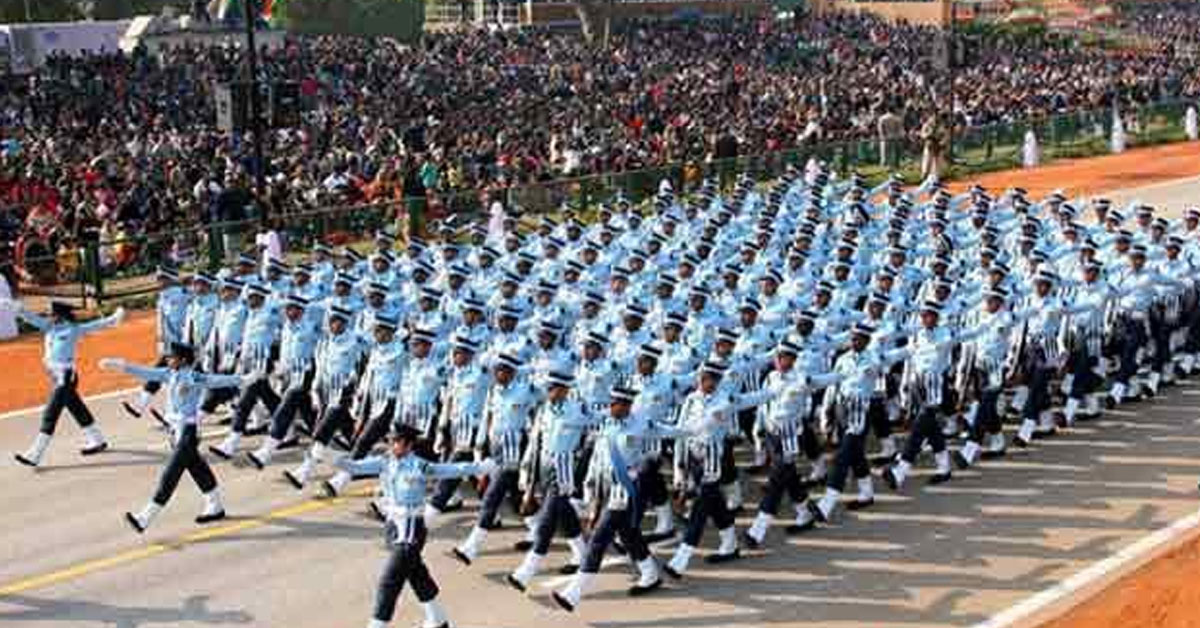 Indian Navy parade