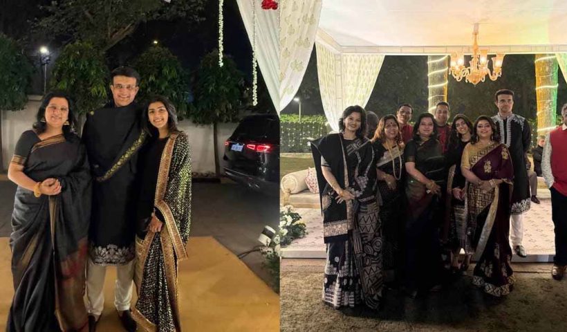 Sourav Ganguly Becomes Father-in-law at Family Engagement Ceremony