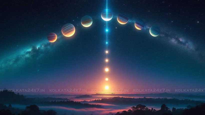 rare astronomical event occurs in the Bengal sky