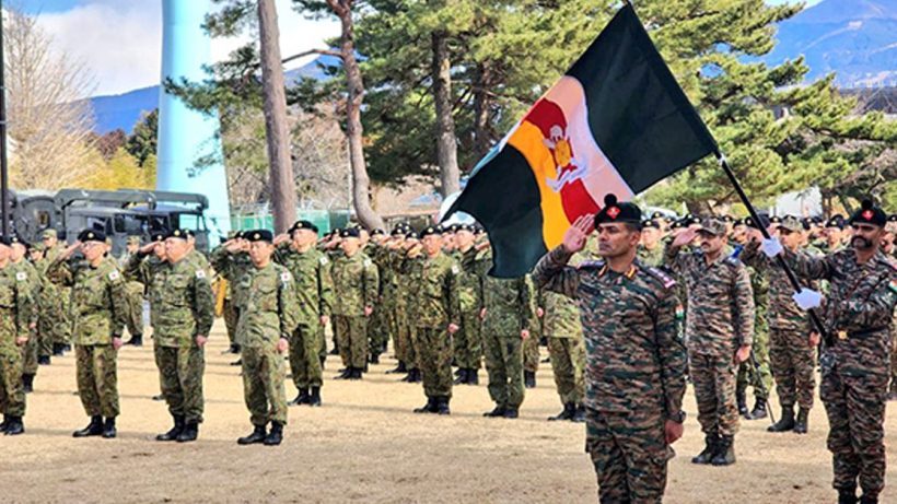 India-Japan military exercise Dharma Guardian