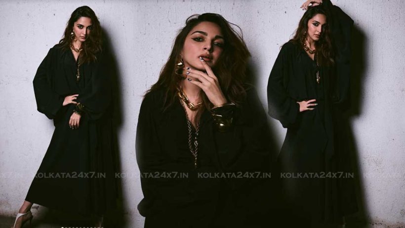 Kiara Advani Stuns in Racy Black Balenciaga Dress