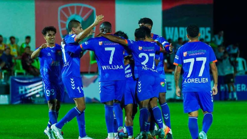 Sreenidi Deccan Secures 3-0 Victory Over Aizawl FC to Climb to 8th in I-League 2024-25 Standings