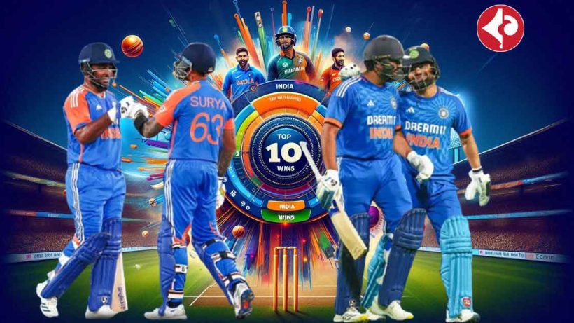 Top 10 Teams with Most Wins in T20I Cricket