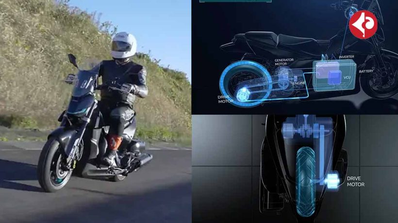 Yamaha XMax Series Parallel Hybrid teased