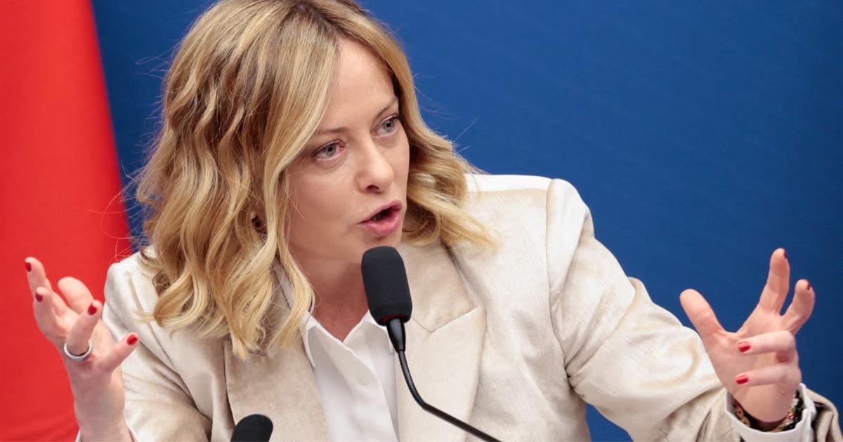 Giorgia Meloni Makes Explosive Claim About Leftists