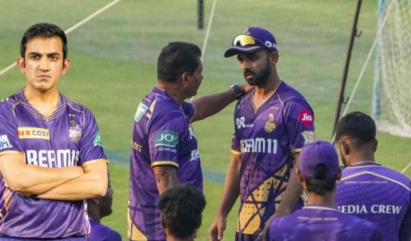 rr-vs-kkr-ipl-2025-ajinkya-rahane-most-fours-record-gautam-gambhir-guwahati