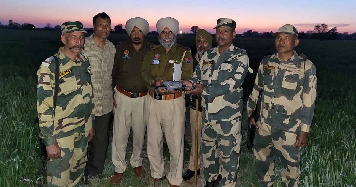 BSF and Punjab Police Recover Drone