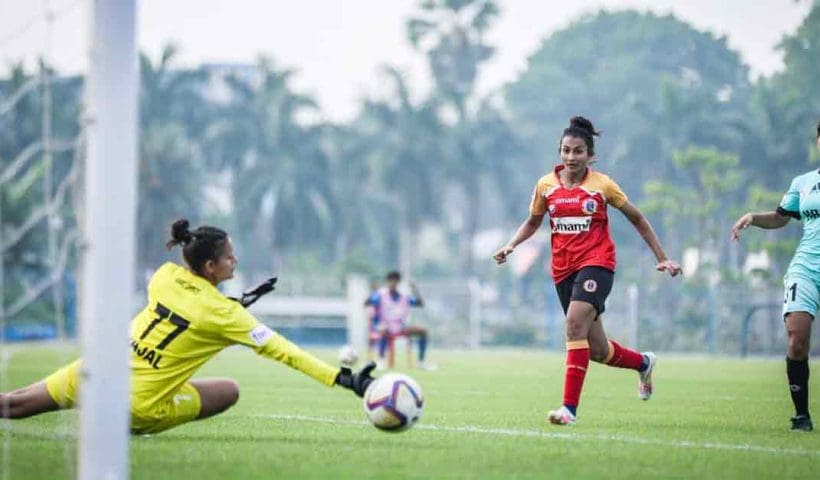East Bengal Crush HOPS FC 6-1, Edge Closer to IWL 2024-25 Title"