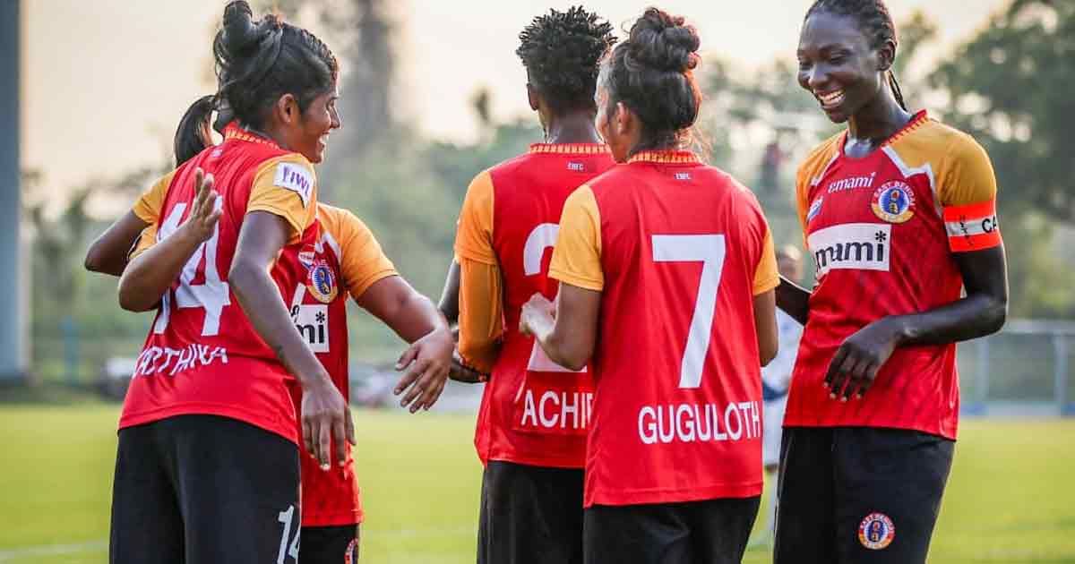 East Bengal FC Crushes Nita FA 5-1 in IWL 2024-25