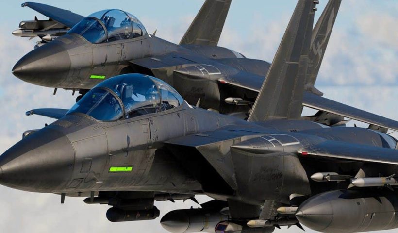American F-15EX fighter jet