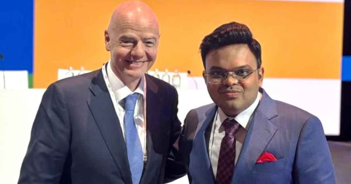 Jay Shah Meets FIFA President Gianni Infantino
