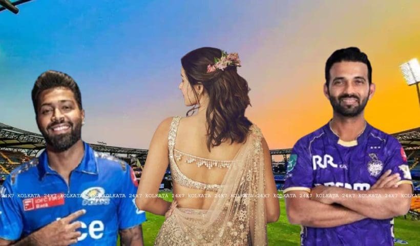 Ananya Panday performance at MI vs KKR in IPL 2025