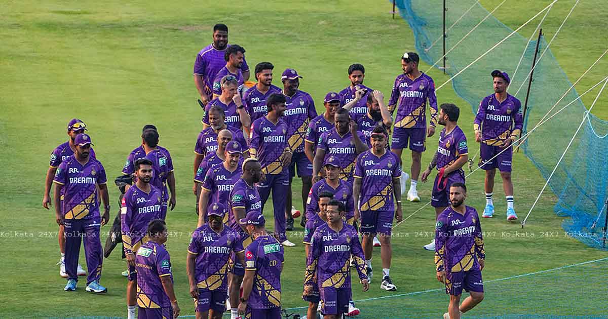KKR star Sunil Narine start practice ahead of Mumbai Indians IPL 2025 Match