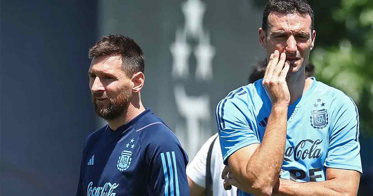 Lionel Scaloni Speaks on Lionel Messi