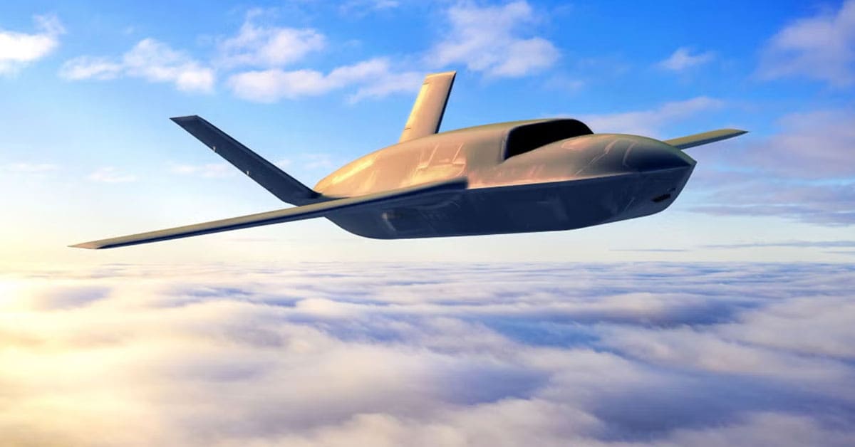 US fighter drone