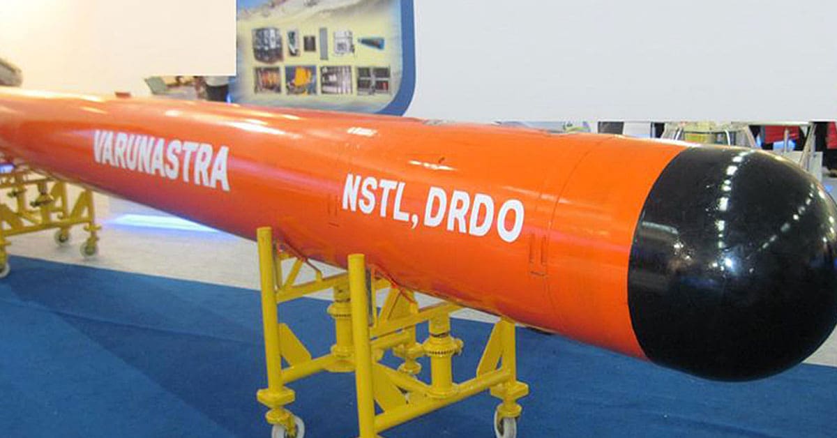 Anti-submarine Varunastra Torpedo