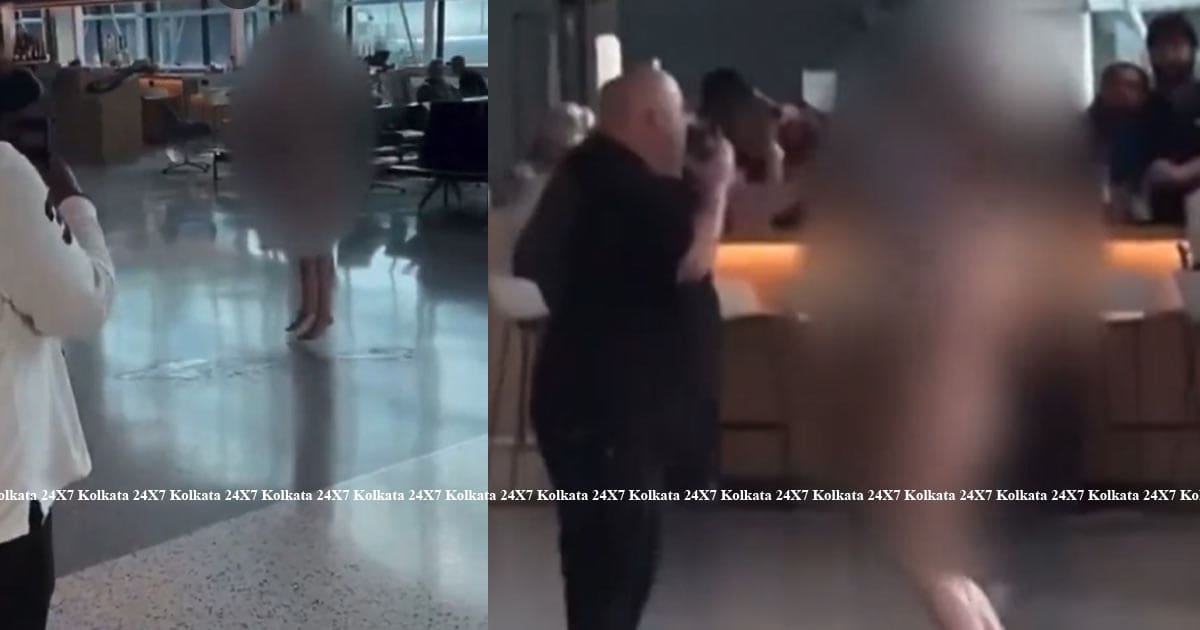 Viral Video of Texas Dallas Fort Worth Airport Woman