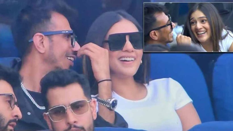 Yuzvendra Chahal spotted with a mystery girl at the IND vs NZ final!