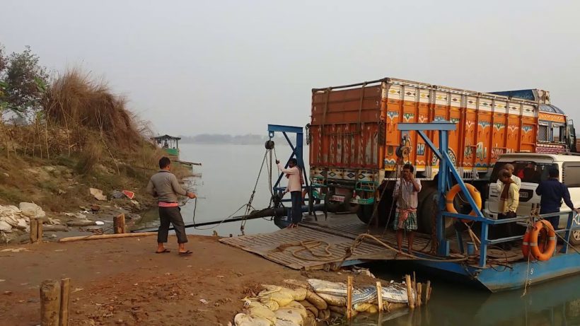 Guptipara Ferry Ghat Gets Ready for Ganga Arati Preparation