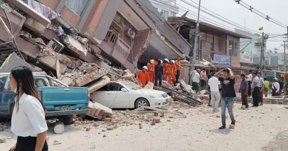 Myanmar earthquake toll hits 694
