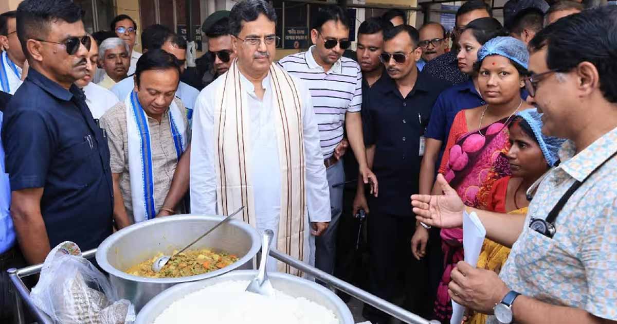 meal at govt hospital in tripura