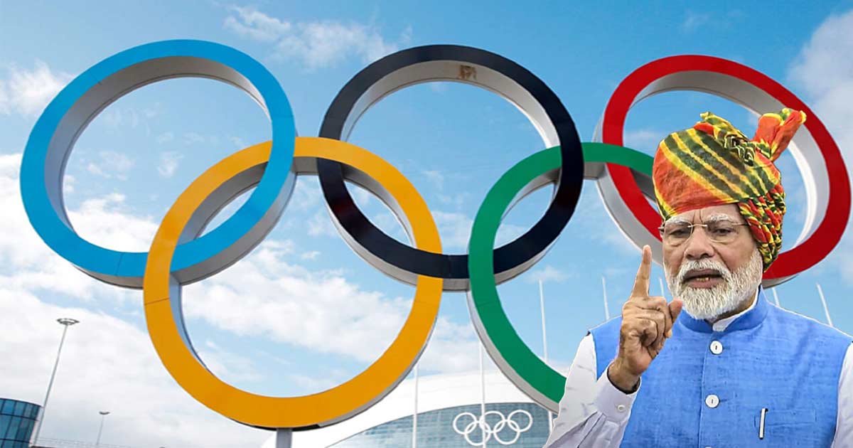 narendra modi speculation about 2036 olimpic games