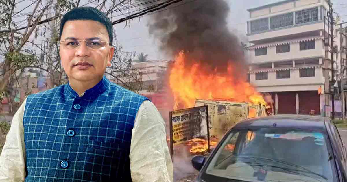Bengal MP Jyotirmoy Singh Mahato Demands AFSPA in Murshidabad Amid Ongoing Violence
