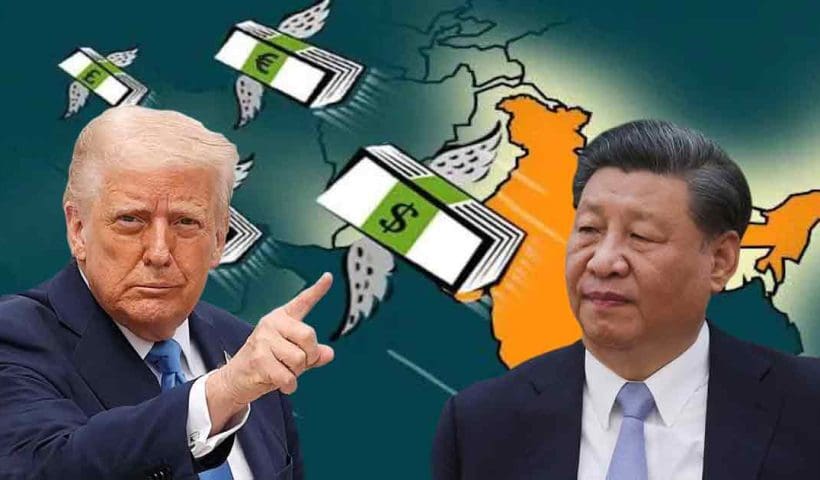 FPI Sell-Off Hits Indian Markets Amid US-China Trade War Jitters