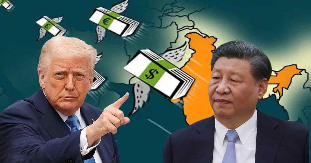 FPI Sell-Off Hits Indian Markets Amid US-China Trade War Jitters