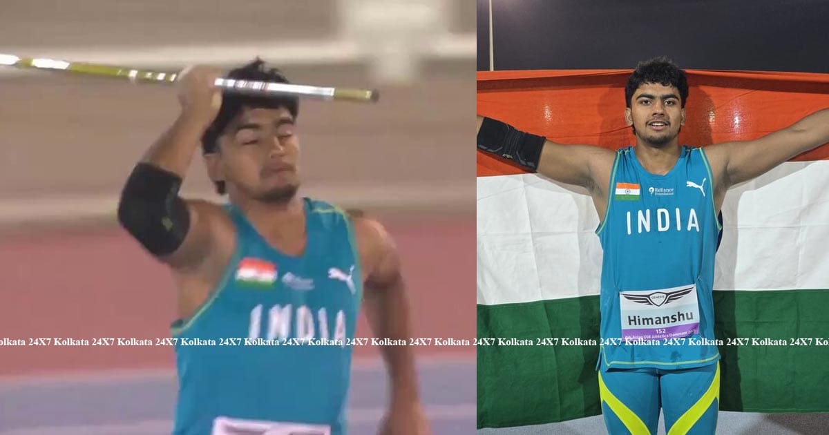 Himanshu Jakhar in Javelin Throw at Asian U18 Athletics Championship