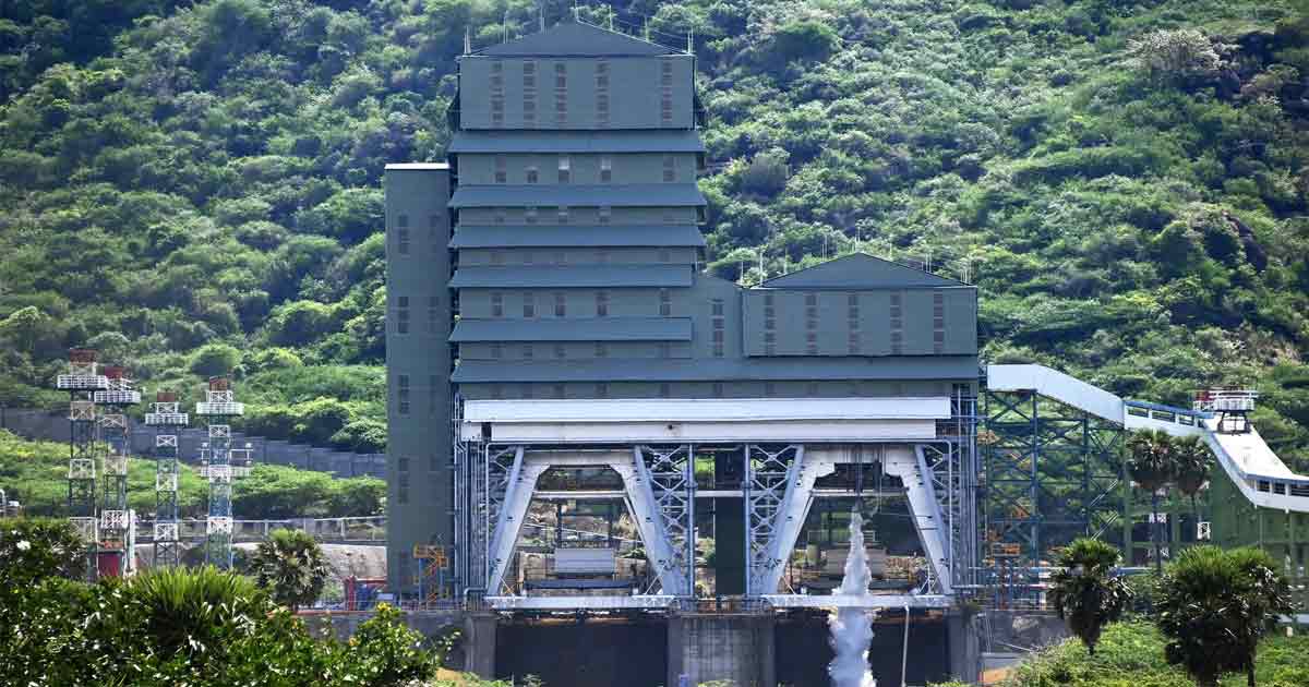 ISRO Successfully Conducts Short Duration Hot Test of Semi Cryogenic Engine at Mahendragiri