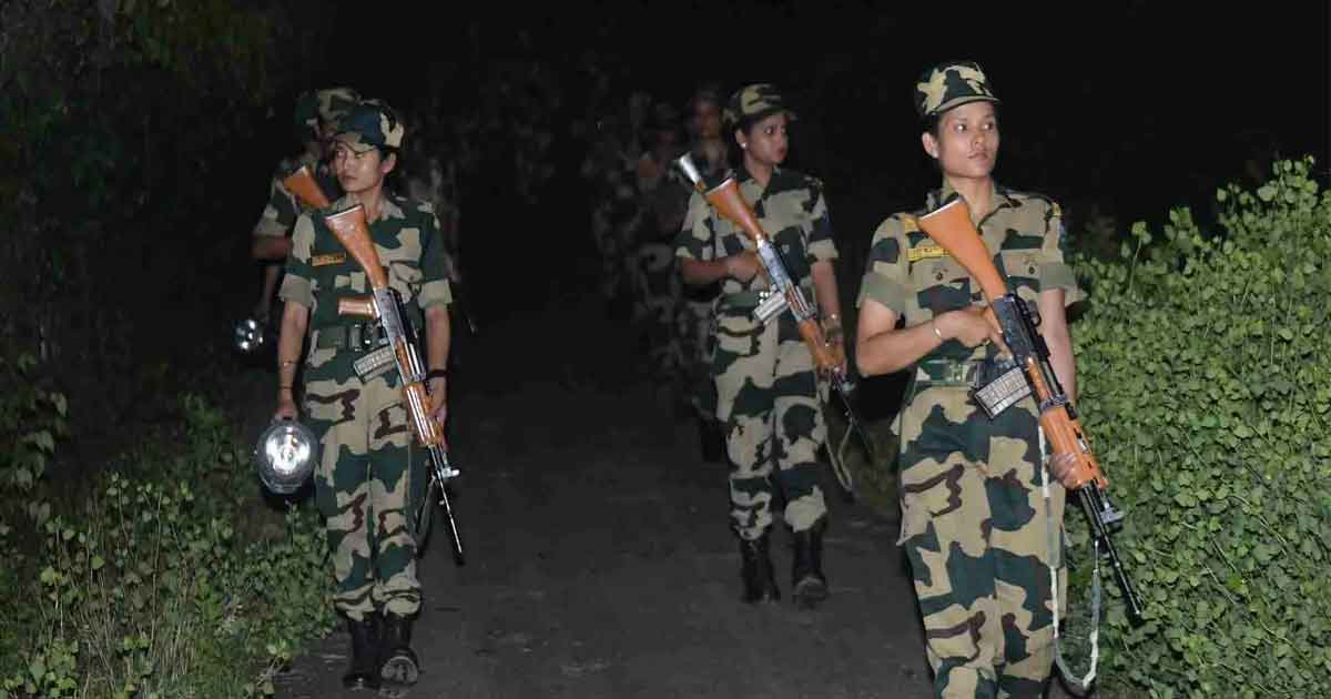 India-Bangladesh Border lady BSF