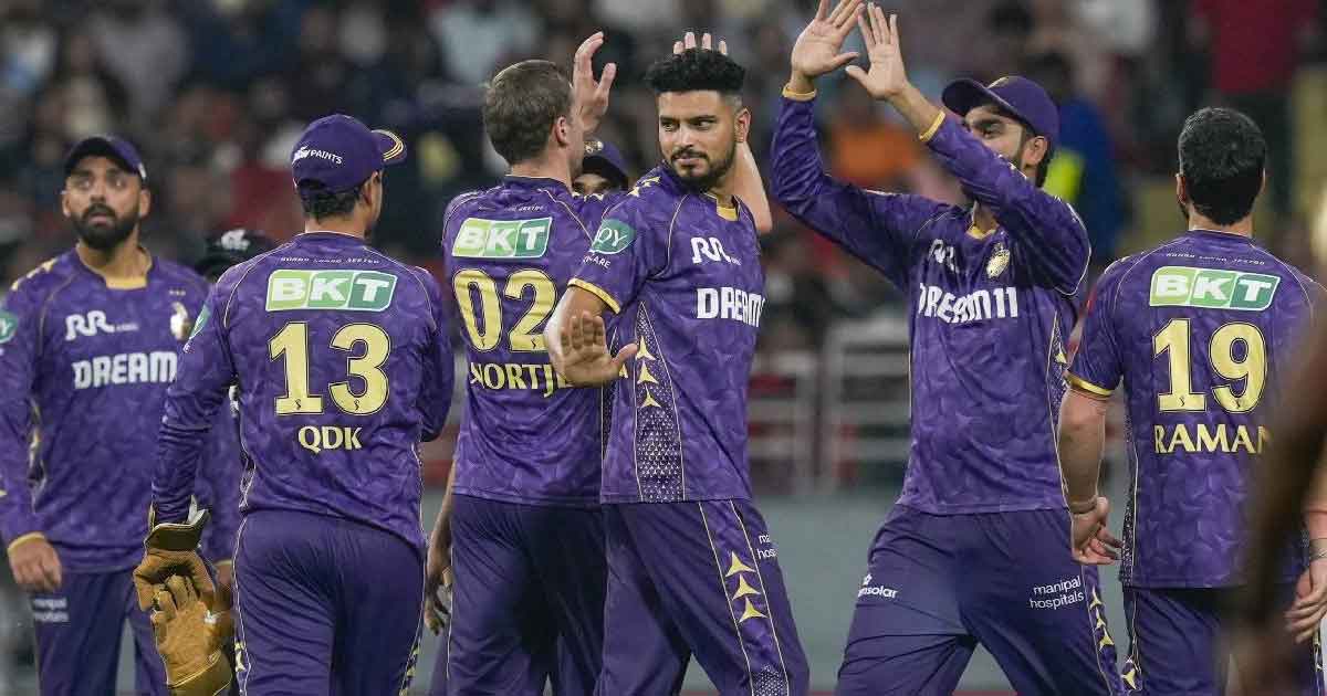 KKR Branded as IPL 2025 Chokers
