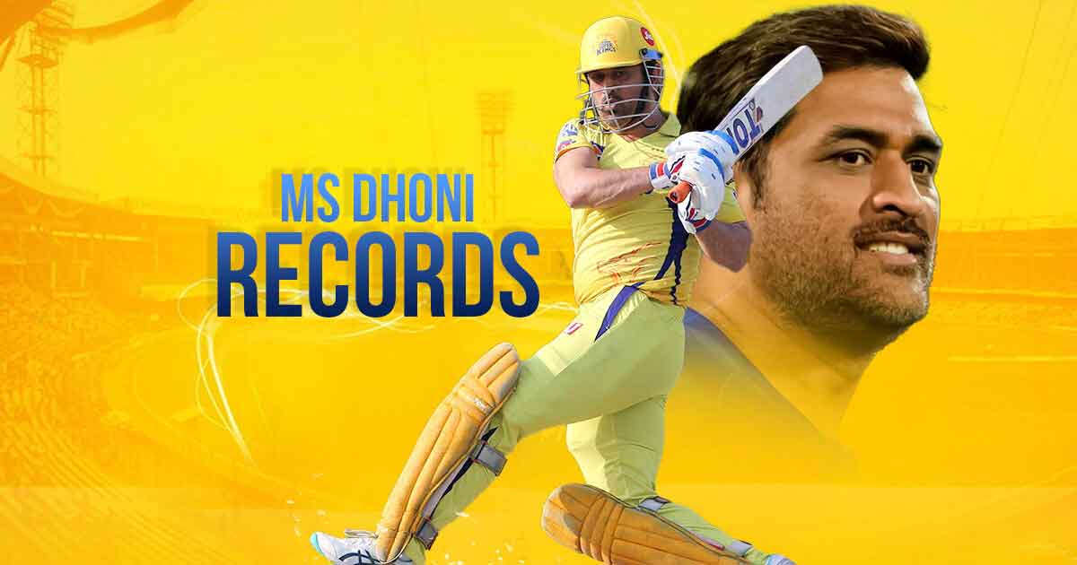 MS Dhoni IPL recordMS Dhoni IPL record