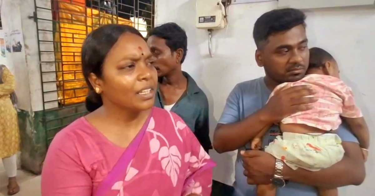 Minister Birbaha Hansda Helps Injured Mother and Baby After Toto Collision in Midnapore