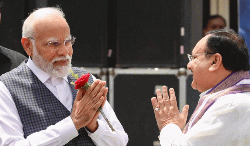 PM Modi- JP Nadda